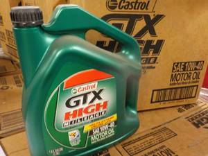 lot 233 image: 1 Gallon Castrol GTX High Milage SA...