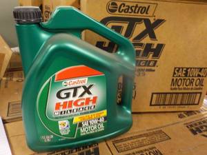 lot 236 image: 1 Gallon Castrol GTX High Milage SA...