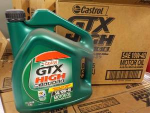 lot 238 image: 1 Gallon Castrol GTX High Milage SA...