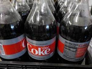 lot 244 image: 12 Pack 1.25 Liter Bottles Diet Cok...