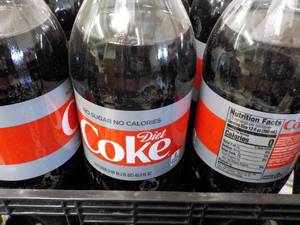 lot 245 image: 12 Pack 1.25 Liter Bottles Diet Cok...