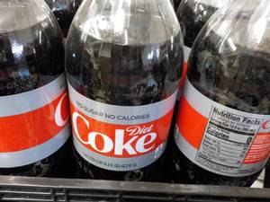 lot 246 image: 12 Pack 1.25 Liter Bottles Diet Cok...