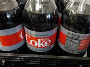 lot 248 image: 12 Pack 1.25 Liter Bottles Diet Cok...