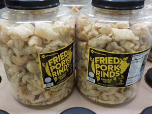 lot 273 image: 2 - 16 oz Jugs Fried Pork Rinds...