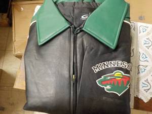 lot 285 image: MN Wild Leather Jacket Size L...