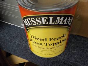 lot 312 image: 7 lb. 2 oz Can Musselmans Diced Pe...