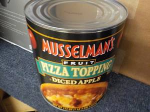 lot 319 image: 7 lb. 2 oz Musselmans Diced Apple ...