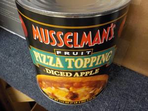 lot 320 image: 7 lb. 2 oz Musselmans Diced Apple ...