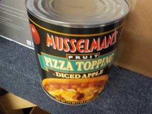 lot 321 image: 7 lb. 2 oz Musselmans Diced Apple ...