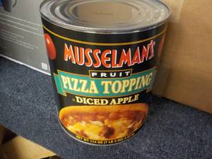 lot 323 image: 7 lb. 2 oz Musselmans Diced Apple ...
