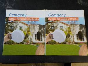 lot 331 image: 2 Gemgeny Outdoor Retractable Cloth...