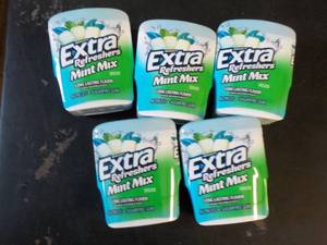 lot 337 image: 5 Extra Refreshers Mint Mix...
