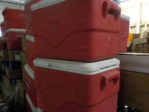 lot 361 image: 2 Coleman Coolers...