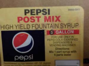lot 385 image: 3 - 5 Gallon Pepsi Post Mix Fountai...