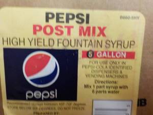 lot 386 image: 3 - 5 Gallon Pepsi Post Mix Fountai...