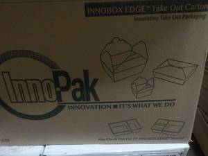 lot 391 image: 5 Cases Innobox Edge Take Out Carto...