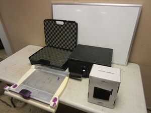 lot 219 image: SAMSUNG NEWTWORK EXTENDER - NEW, BARSKA BIOMETRIC SECURITY SAFE WITH FINGERPRINT LOCK, MORE