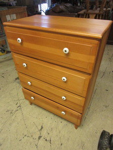 lot 255 image: SOLID WOOD DRESSER