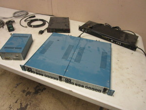 lot 265 image: TIME-LINE LYNX TIME CODE MODULES, KEYBOARD UNIT POWER SUPPLY,  MASTER SYNC GENERATOR, OPCODES 3