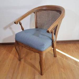 lot 210 image: Pair of Charming Cane Back Armchairs