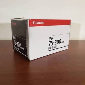 lot 508 image: Canon EF 75-300mm Lens