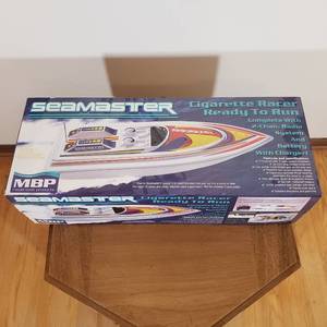 lot 510 image: Sea Master Remote Control Cigarette Racer Boat NIB