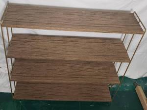 lot 273 image: Vintage Metal Bookshelf