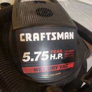 lot 391 image: Craftsman 16 Gallon Shop-Vac