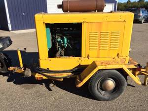 1950 Onan Generator Trailer