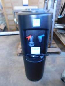 lot 13 image: Clover Hot and Cold Bottled Black Water Cooler