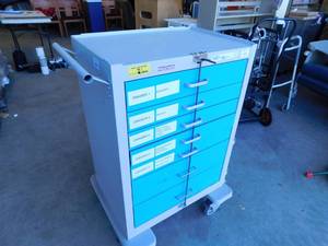 lot 28 image: Waterloo Healthcare Medical Cart