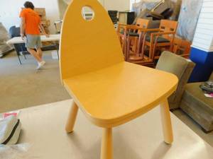 lot 63 image: Childrens Wooden Chair