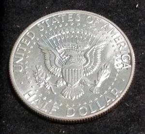 1964-D KENNEDY SILVER HALF DOLLAR BU-UNC