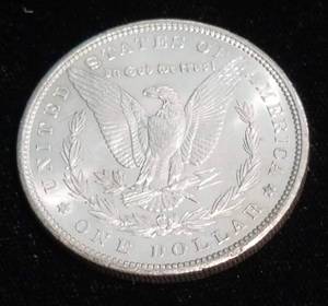 1900 MORGAN SILVER DOLLAR BU-UNC