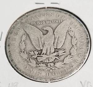 1879-S MORGAN SILVER DOLLAR