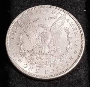 1896 MORGAN SILVER DOLLAR