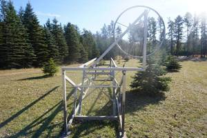 lot 6 image: Porta Dock Inc Model ANPL1800 20M Pontoon Boat Lift