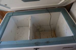 lot 21 image: Coop Brand Vintage Chest Freezer
