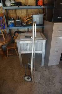 lot 62 image: Two Wheeled Dolly Material Movement Cart
