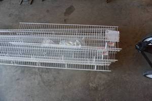 lot 19 image: Large Lot of Rubbermaid Closet Shelving