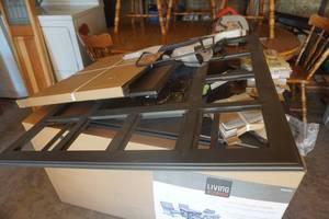lot 9 image: Living Accents Odyssey 5 PC Fire Pit Chat Table