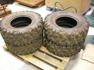 lot 2 image: Set of 4 Roctane XD 30x10x14 ATVUTV Tires