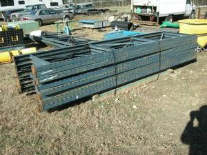 lot 24 image: 42 x 15 Pallet Racking End Pieces