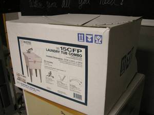 lot 65 image: New Laundry Tub Combo