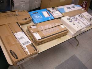 lot 99 image: Group Wall-Mount Brackets