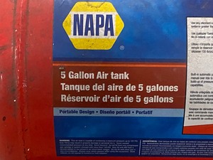 Naopa 5-Gallon Portable Air Tank