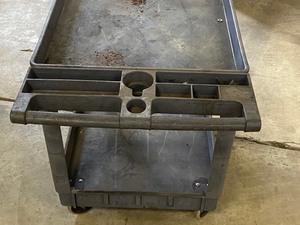 HaulMaster 2-Level Warehoure Cart