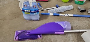 Lot Of Assorted Cleaning Supplies & Etc