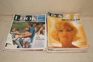 lot 19 image: 1960s Look Magazines