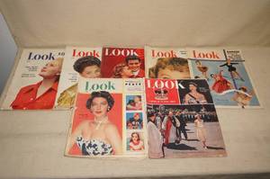 lot 20 image: 1950s Look Magazines